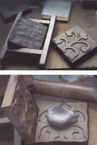 Replicating inlaid tiles